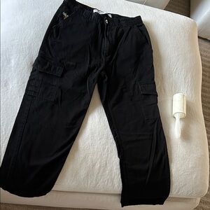 Polar 93 Black Cargo Pants